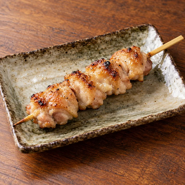 鶏もも串・塩